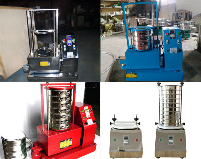 試驗(yàn)篩 三種不同類型的試驗(yàn)篩,區(qū)別控制臺在下部或在右側(cè)。材質(zhì)為不銹鋼和碳鋼兩種,碳鋼材質(zhì)做了噴漆有:紅色和藍(lán)色兩種。